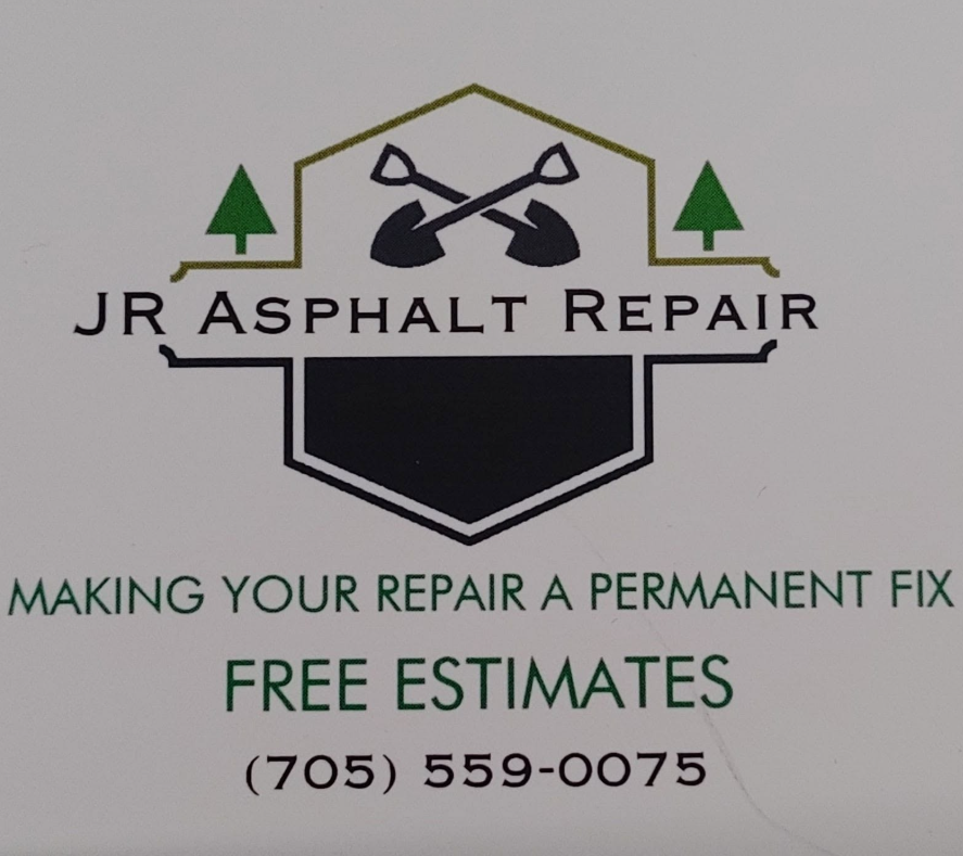 JR Asphalt Repair and Paving Logo - Peterborough, Ontario