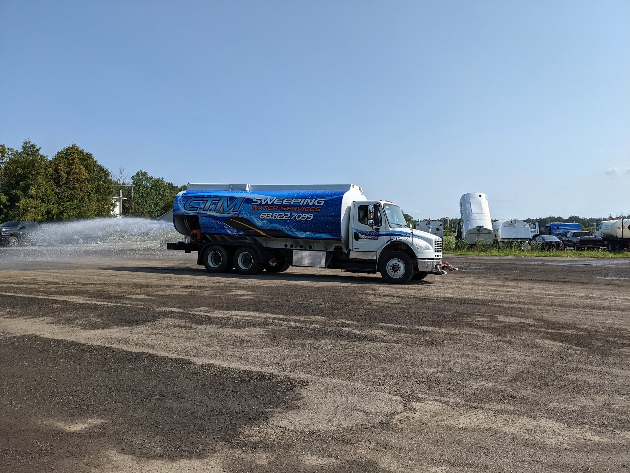 CTM Sweeping Co in Ottawa, Ontario.