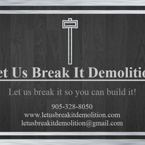 Let Us Break It Demolition