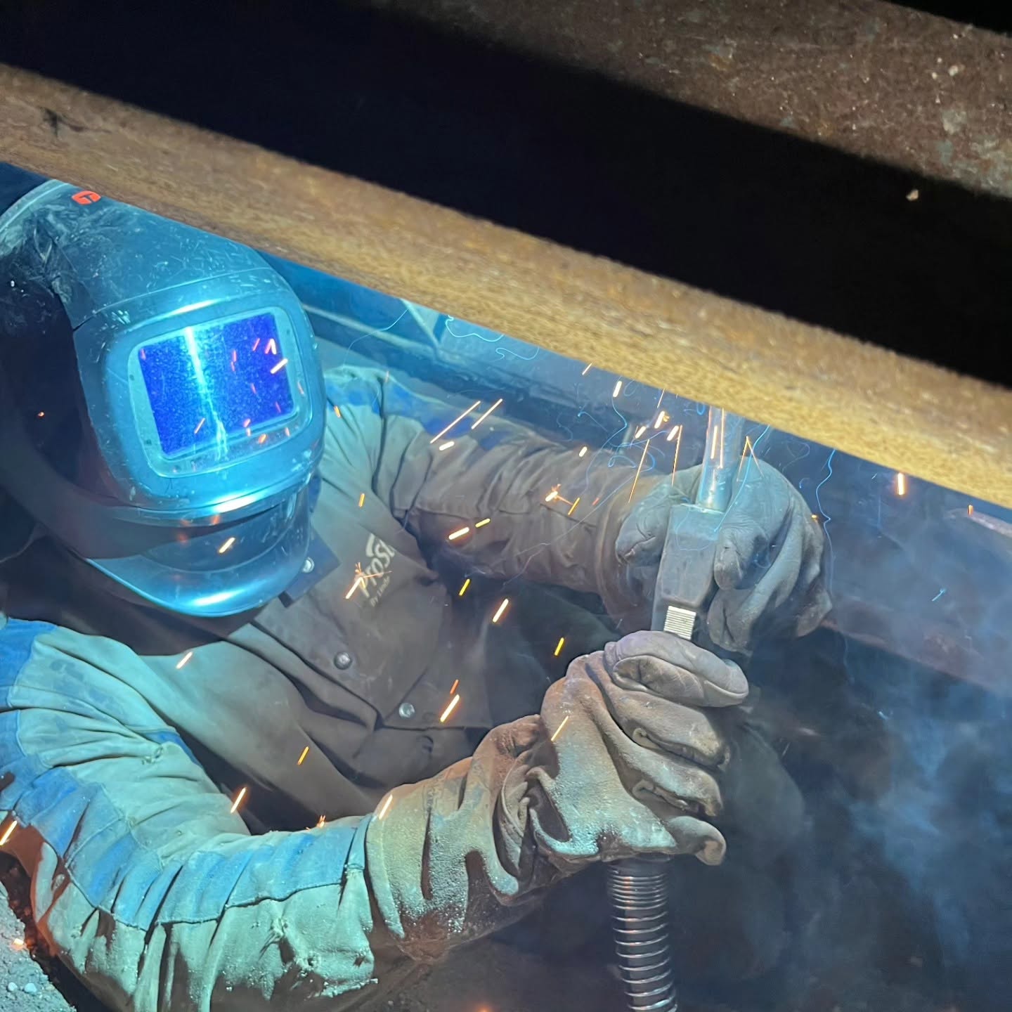 DeVries Custom Welding in Thamesford, Ontario.