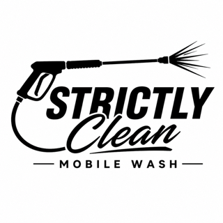 Strictly Clean Mobile Wash Logo - Moncton, New Brunswick