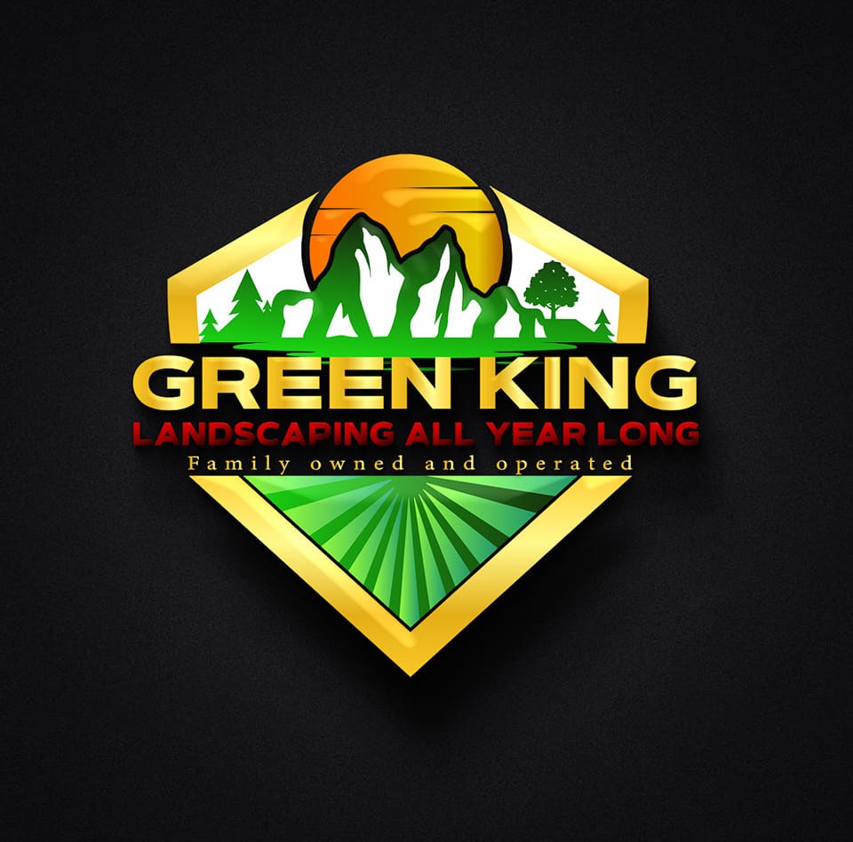 Green King Landscaping All Year Long Logo - Fort Erie, Ontario