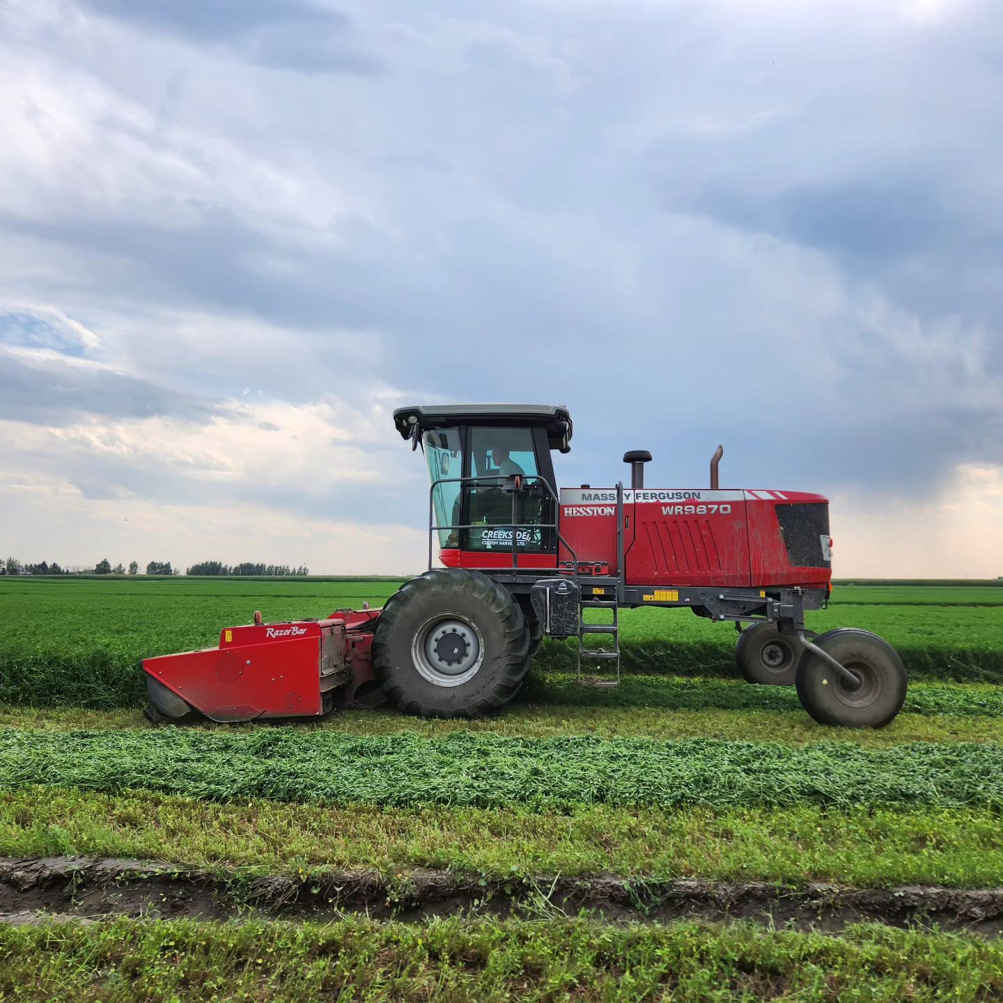 Farming in Coaldale, Alberta