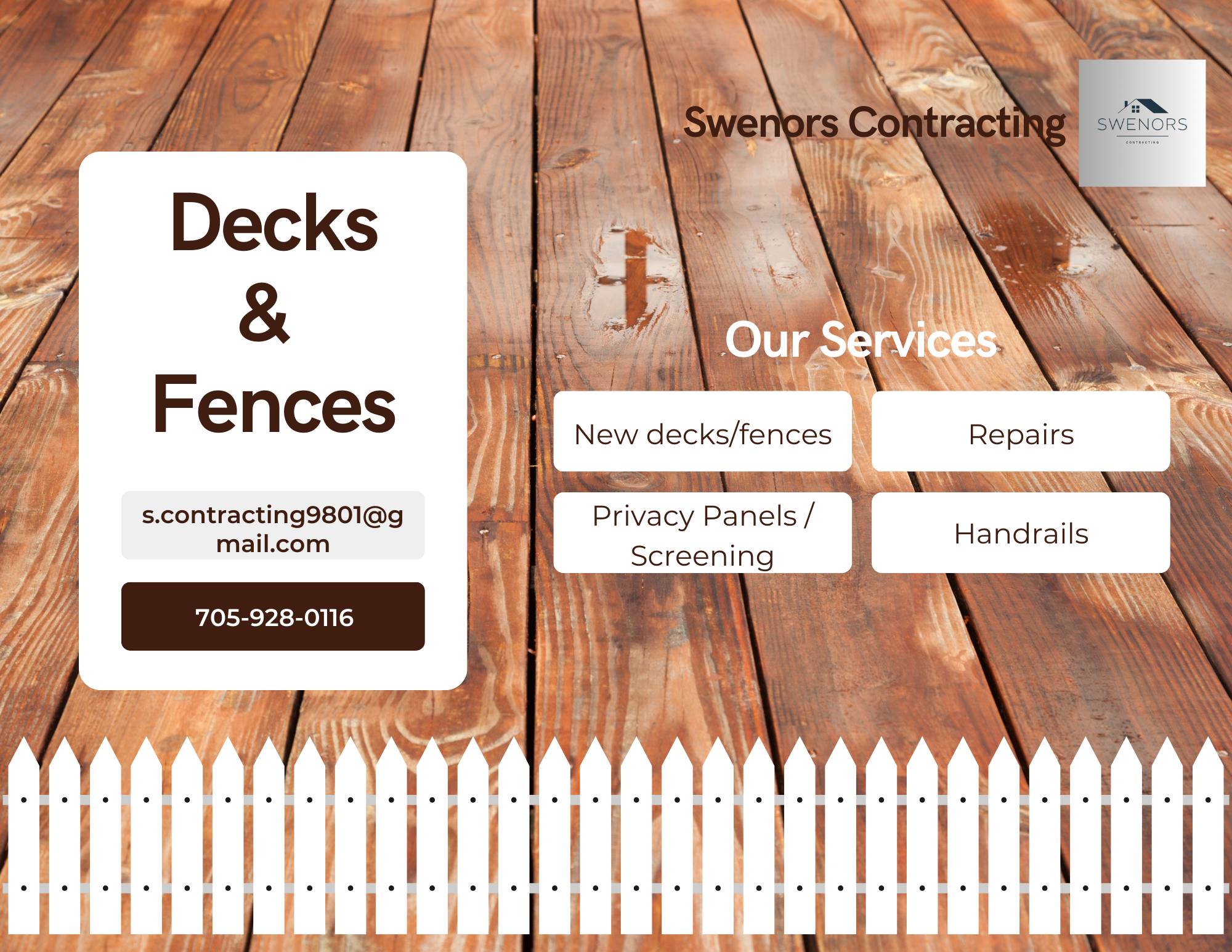 Swenors Contracting - General Contractors in Lindsay, Ontario