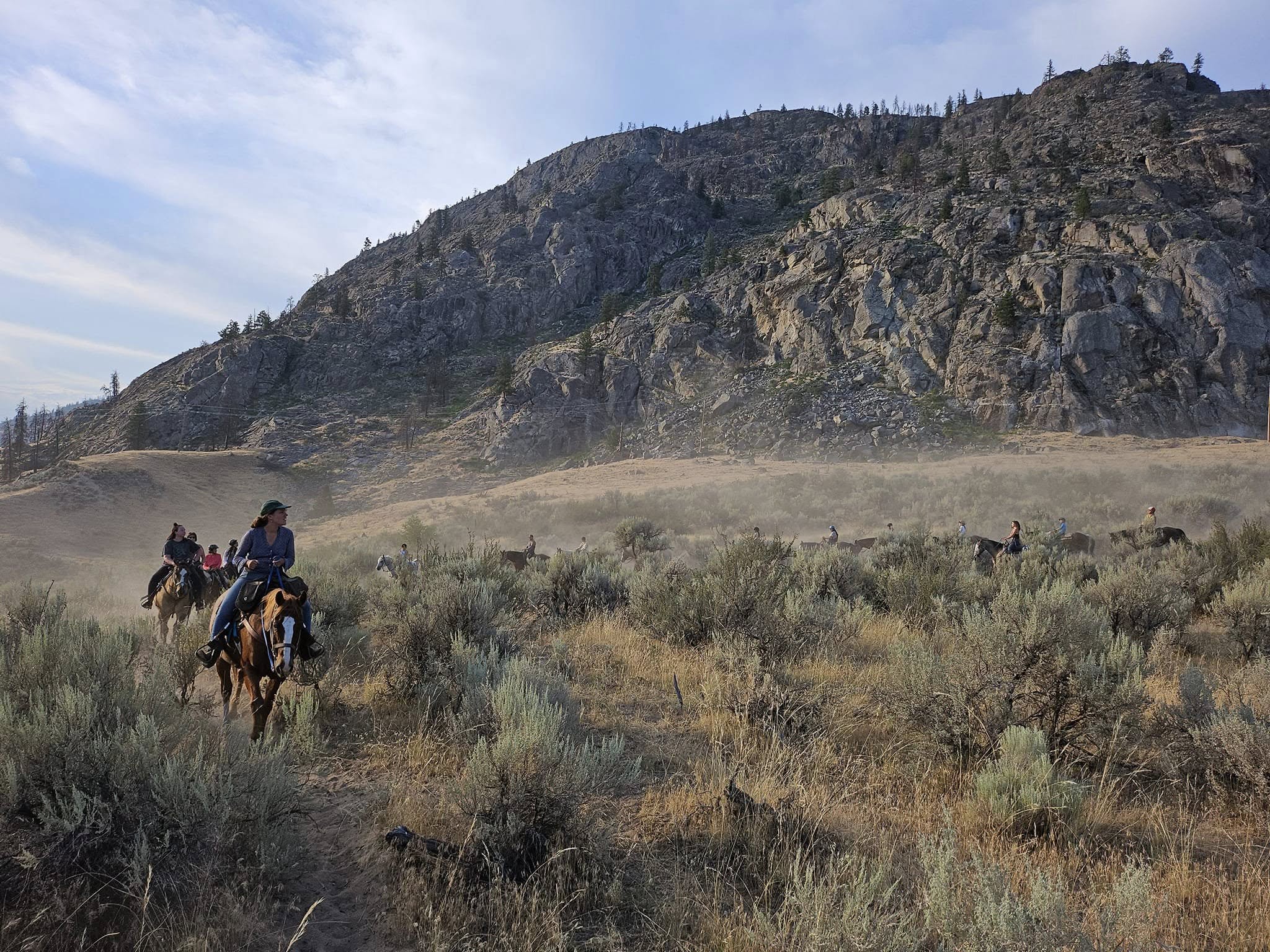 Indian Grove Riding Stables in Osoyoos, British Columbia.
