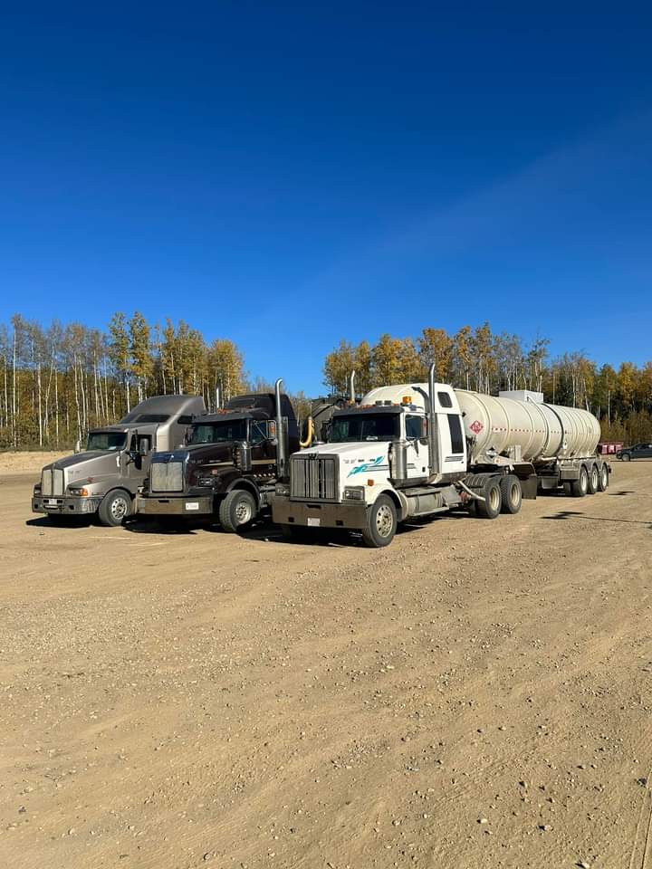 Hauling in Peace River, Alberta