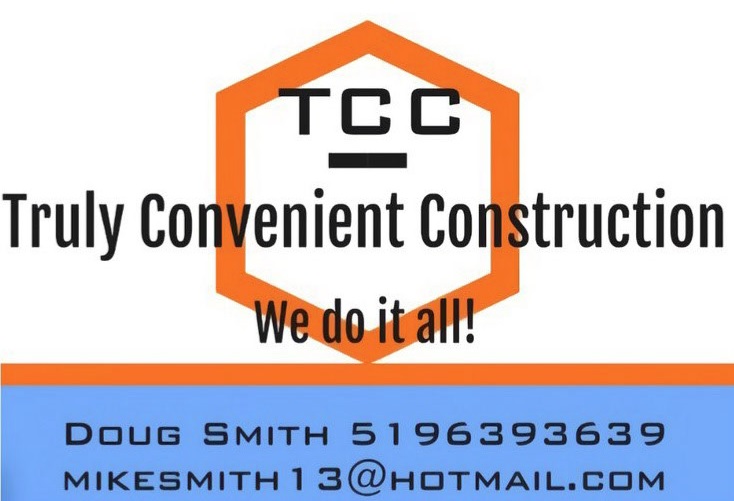 Truly Convenient Construction Logo - Watford, Ontario