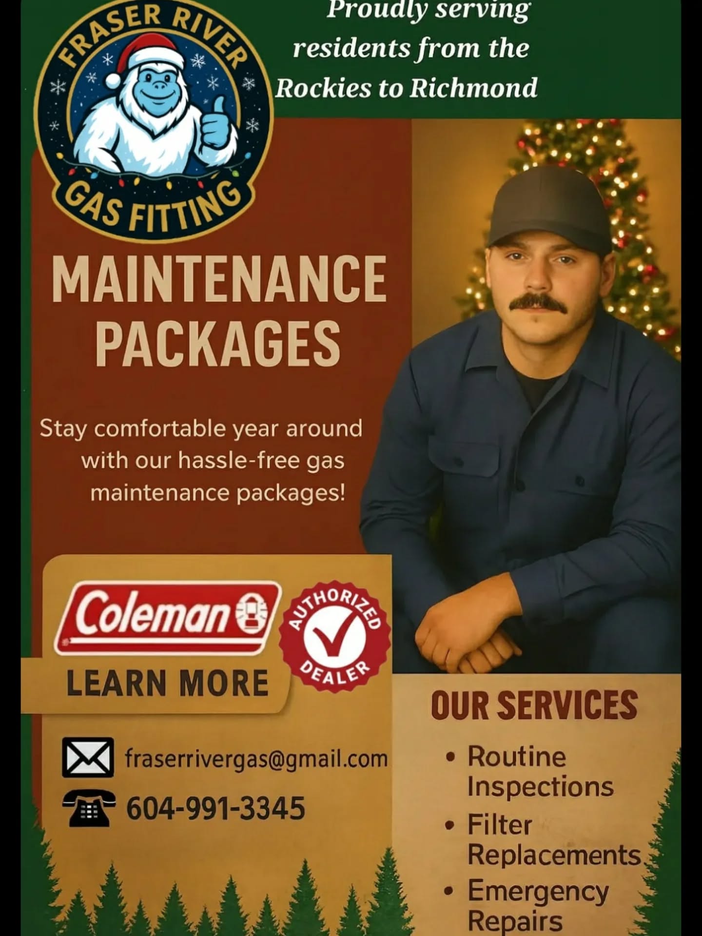 Fraser River Gas Fitting - HVAC Contractor in Rosedale, British Columbia