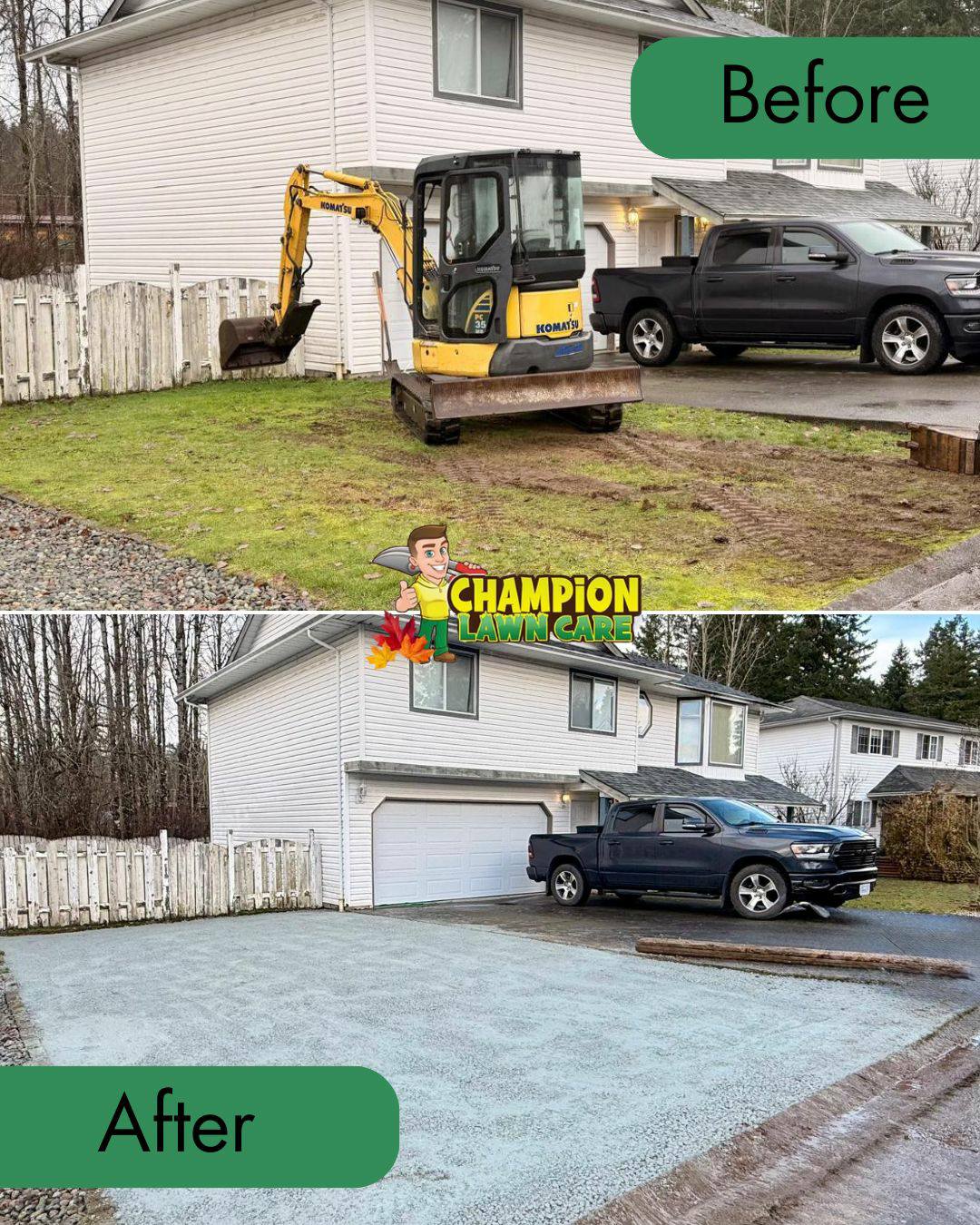 Champion Lawn Care in Shawnigan Lake, British Columbia.