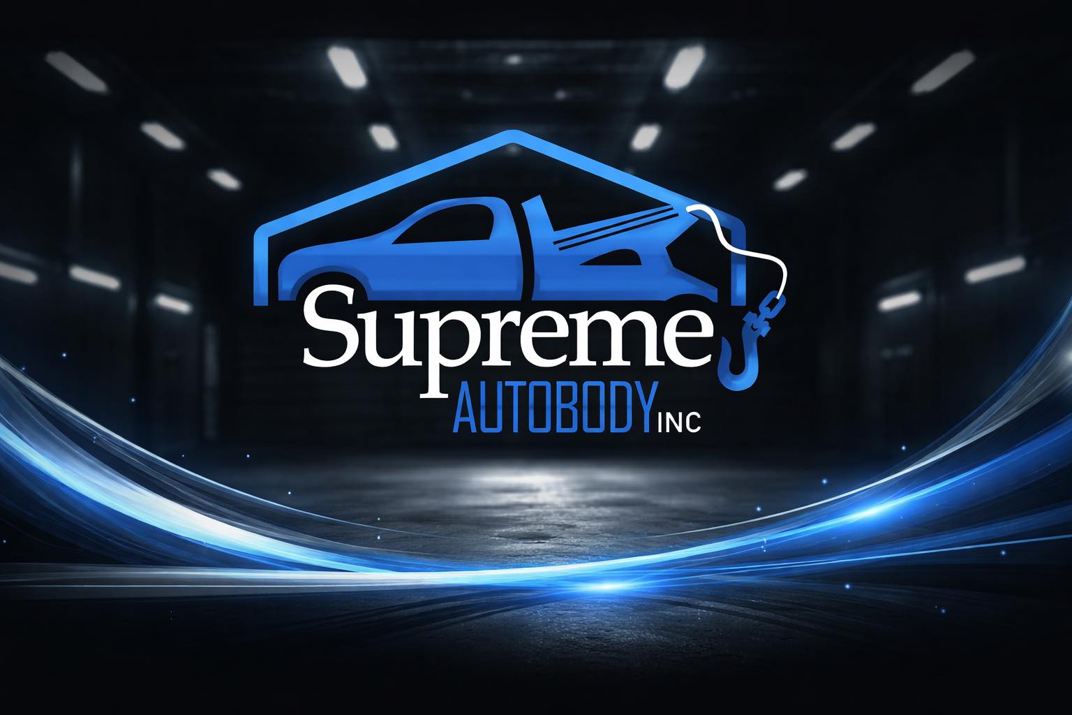 Supreme Auto Body Logo - Red Lake, Ontario