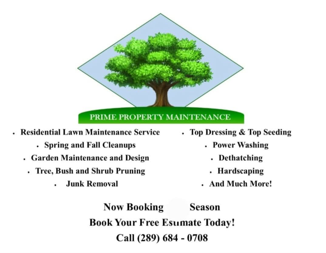 Prime Property Maintenance - Landscaping Services in Lincoln, Ontario