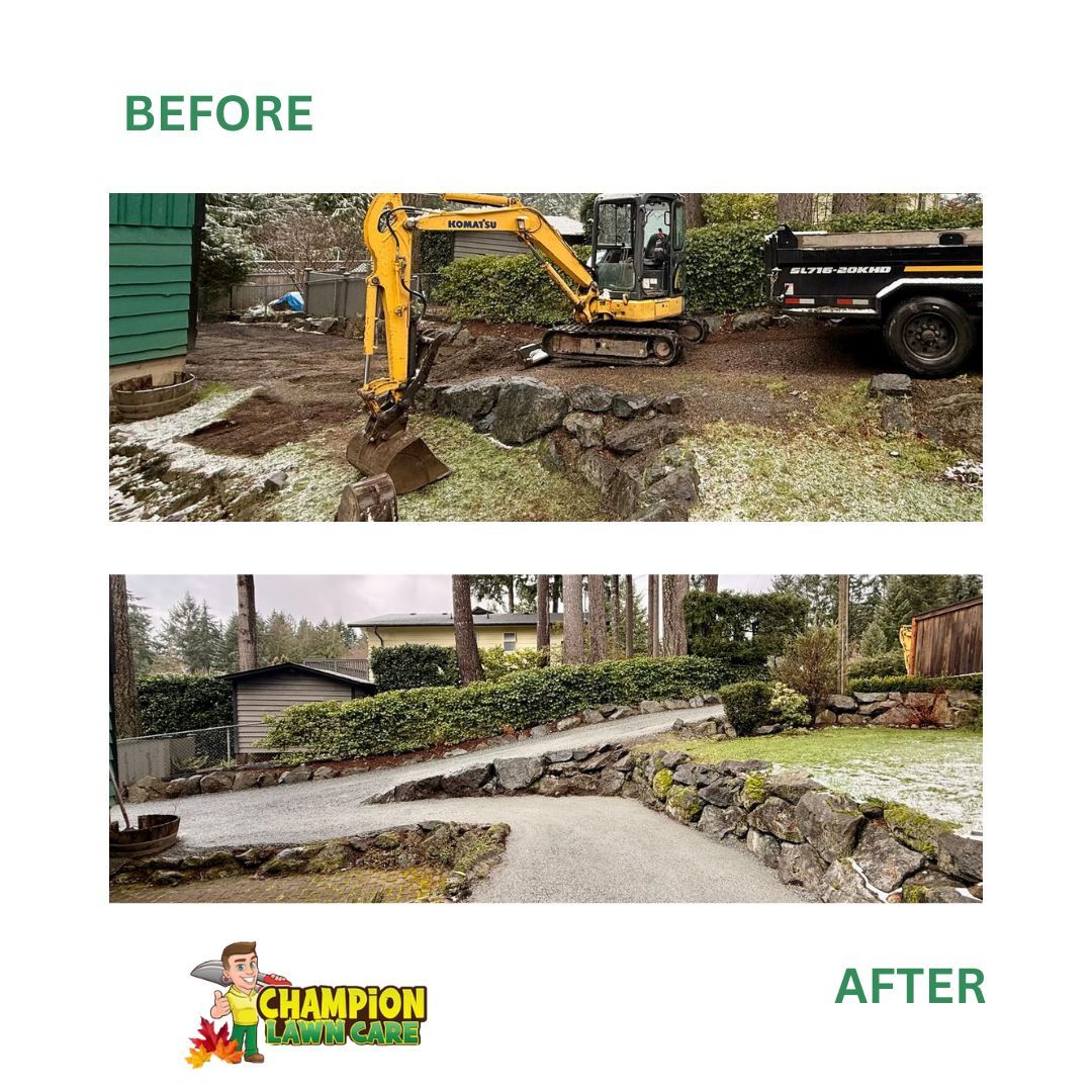 Champion Lawn Care - Landscape Contractors in Shawnigan Lake, British Columbia