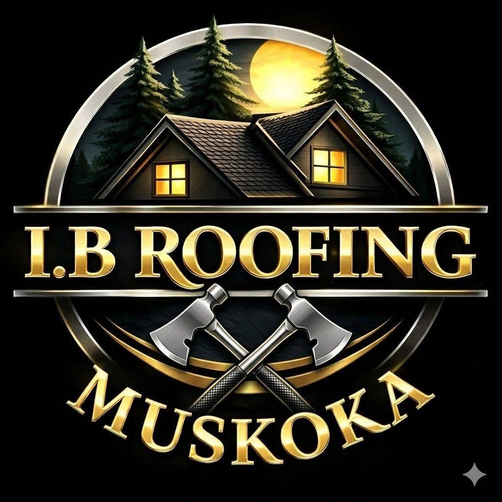 I B Roofing Muskoka Logo - Bracebridge, Ontario
