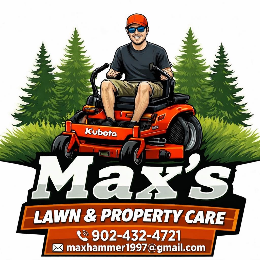 Max’s Lawn & Property Care Logo - Richmond, Prince Edward Island