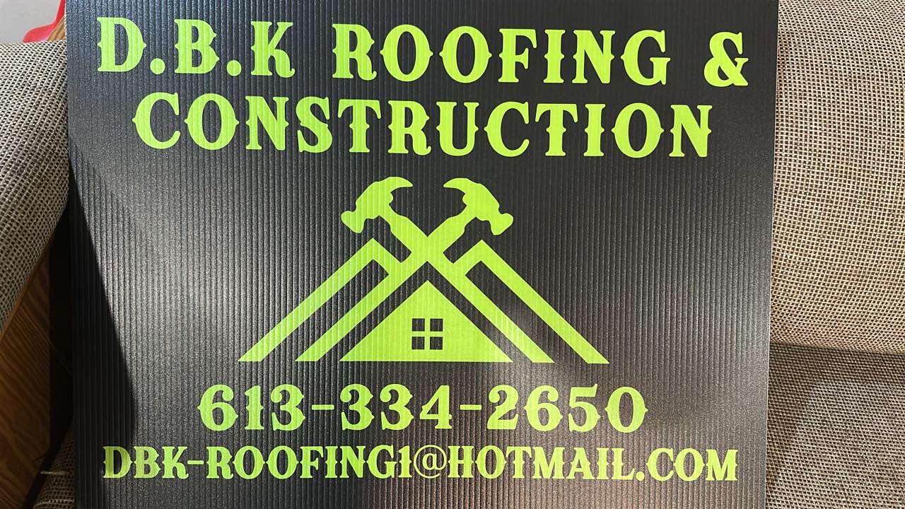 DBK Roofing & Construction Logo - Mcarthurs Mills, Ontario