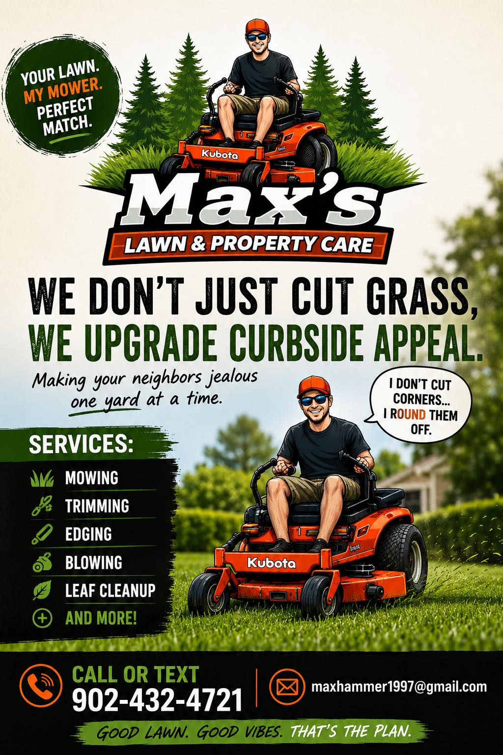 Lawn Maintenance in Richmond, Prince Edward Island