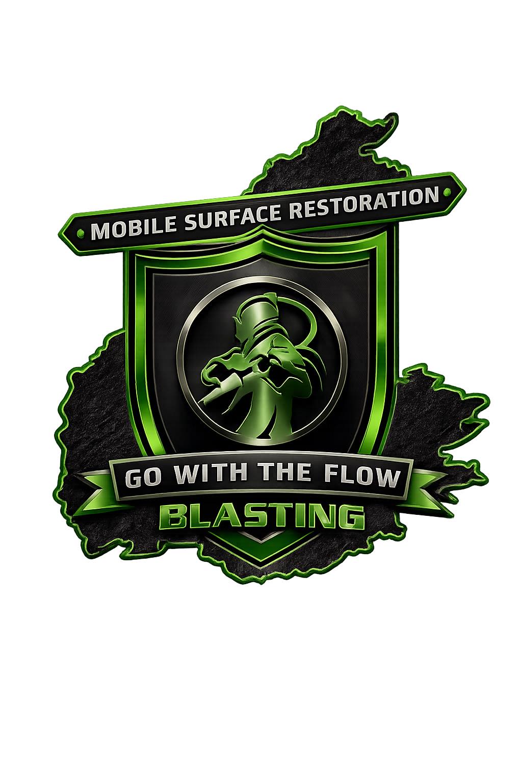 Go With The Flow Logo - New Waterford, Nova Scotia