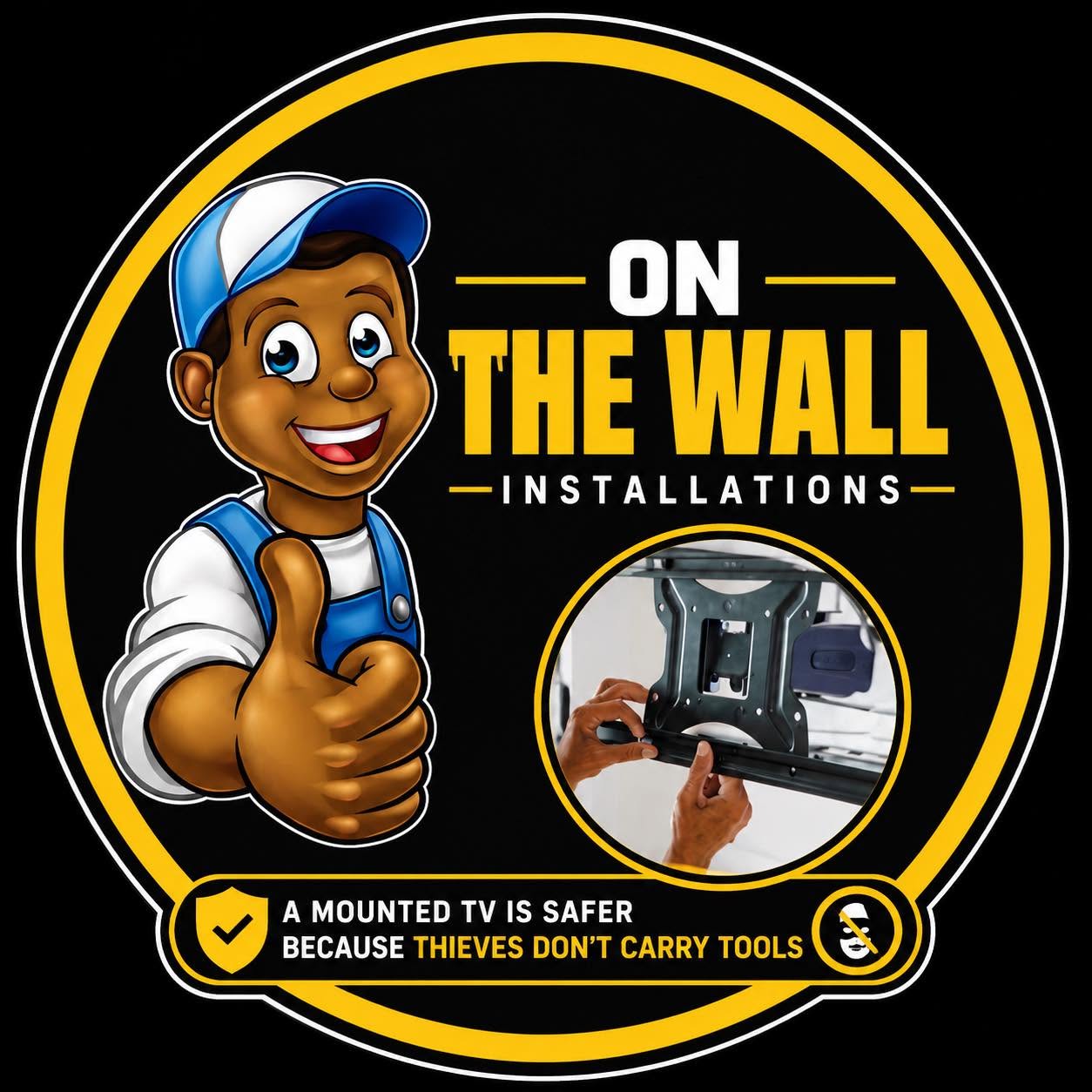 On The Wall Installation Logo - Bedford, Nova Scotia