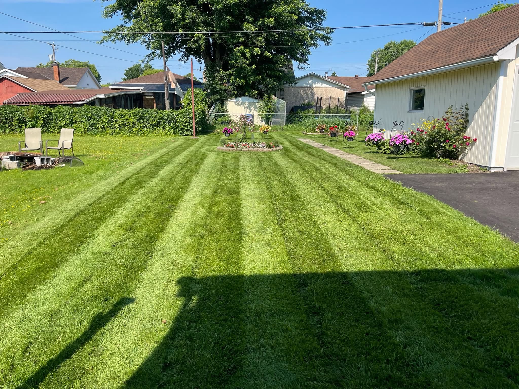 Lawn Maintenance in Sault Ste. Marie, Ontario.