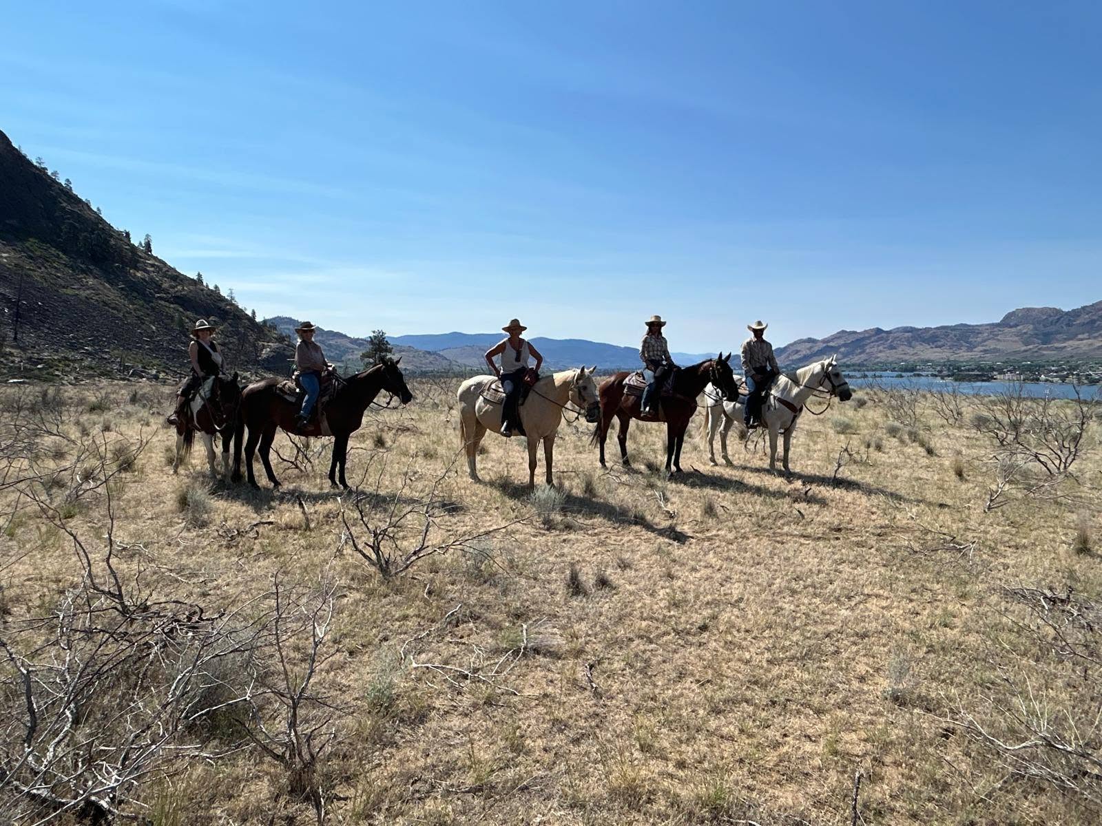 Indian Grove Riding Stables in Osoyoos, British Columbia.