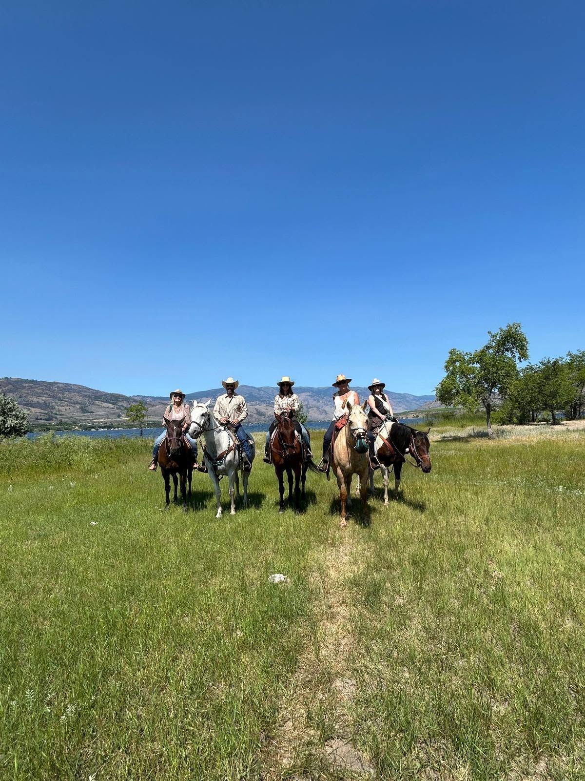 Indian Grove Riding Stables in Osoyoos, British Columbia.