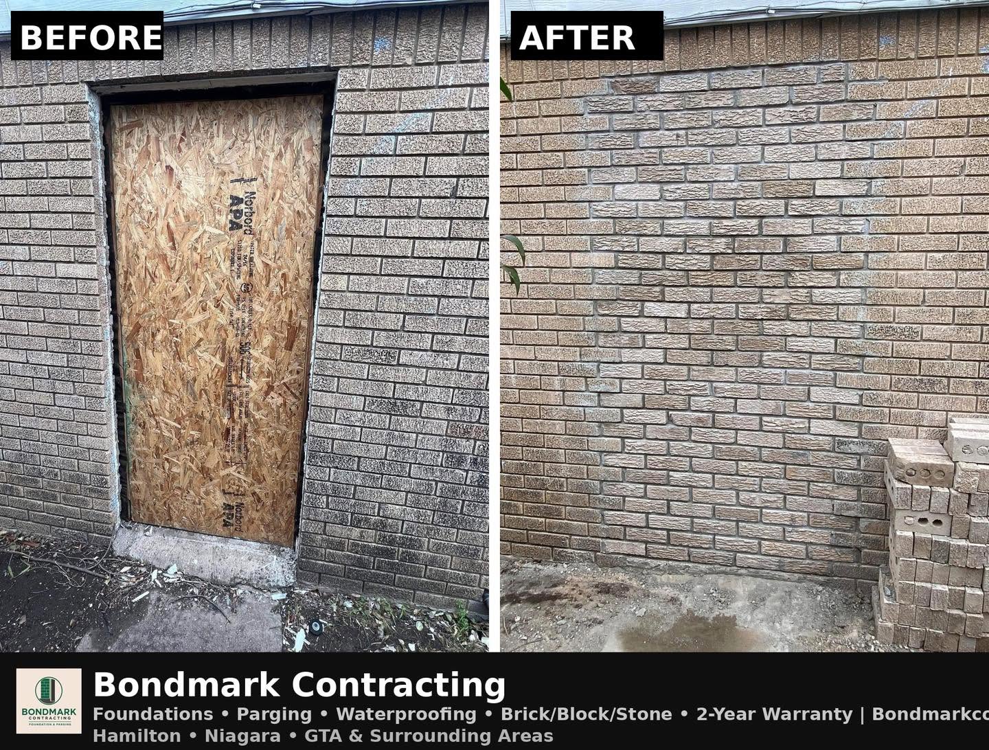 BondMark Contracting in Hamilton, Ontario.