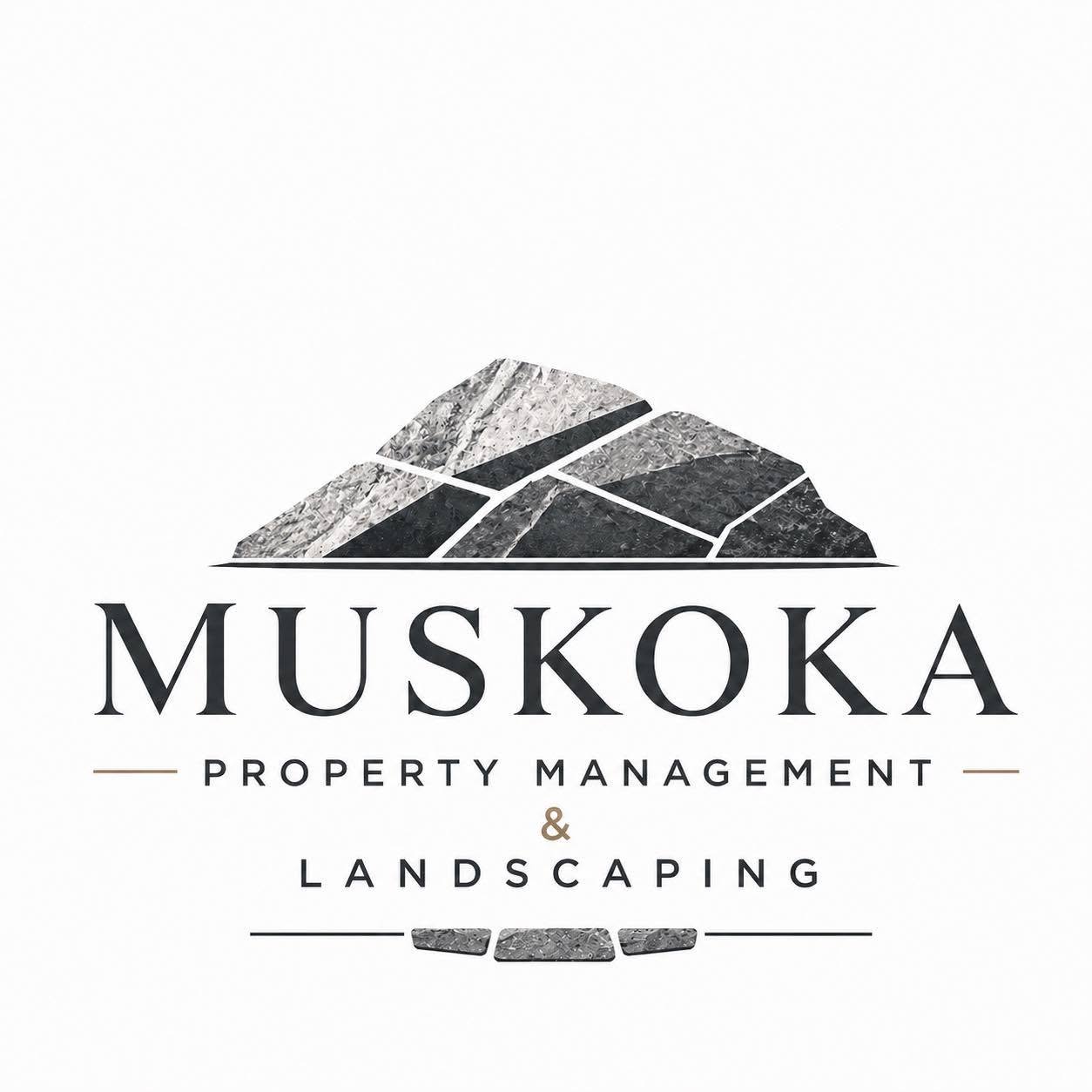 Muskoka Property Management & Landscape Logo - Bracebridge, Ontario