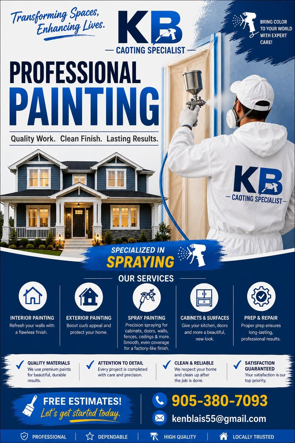 KB Painting Inc. - Painting Contractors in Thorold, Ontario