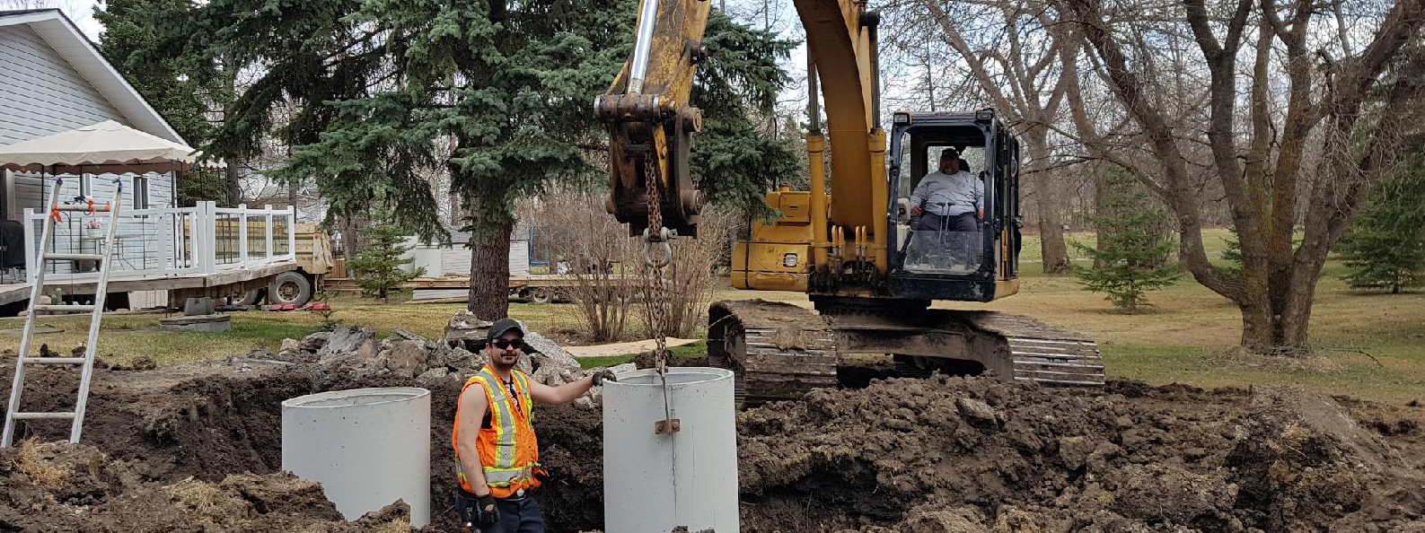 Robinwood Excavating Contractor - Excavation Contractors in Vimy, Alberta