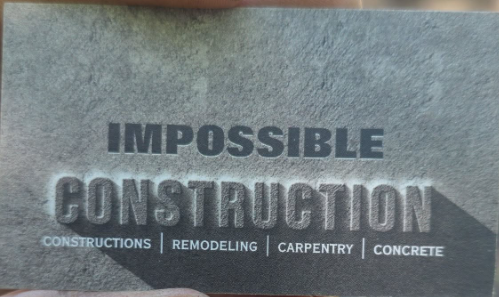 Impossible Construction Inc. Logo - Edmonton, Alberta