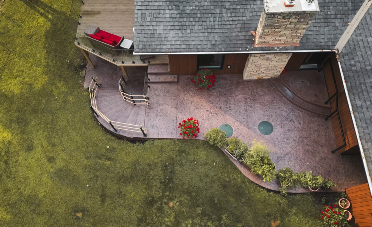SS Stamped Concrete in North Gower, Ontario - Photo 1