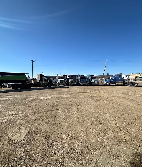 Hauling in Peace River, Alberta