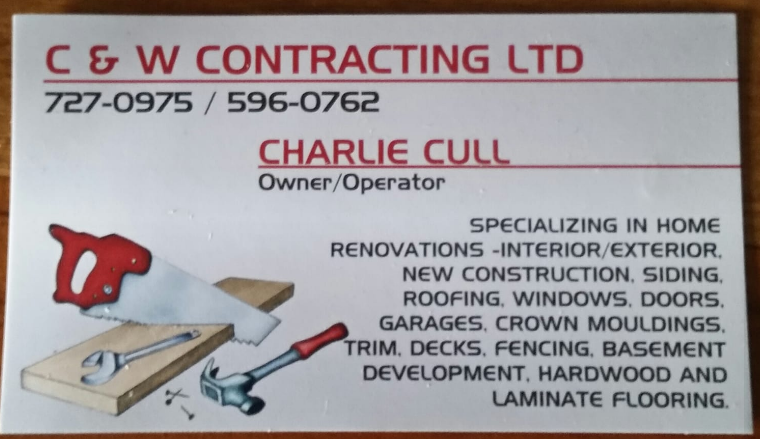 C &amp; W Contracting Ltd.