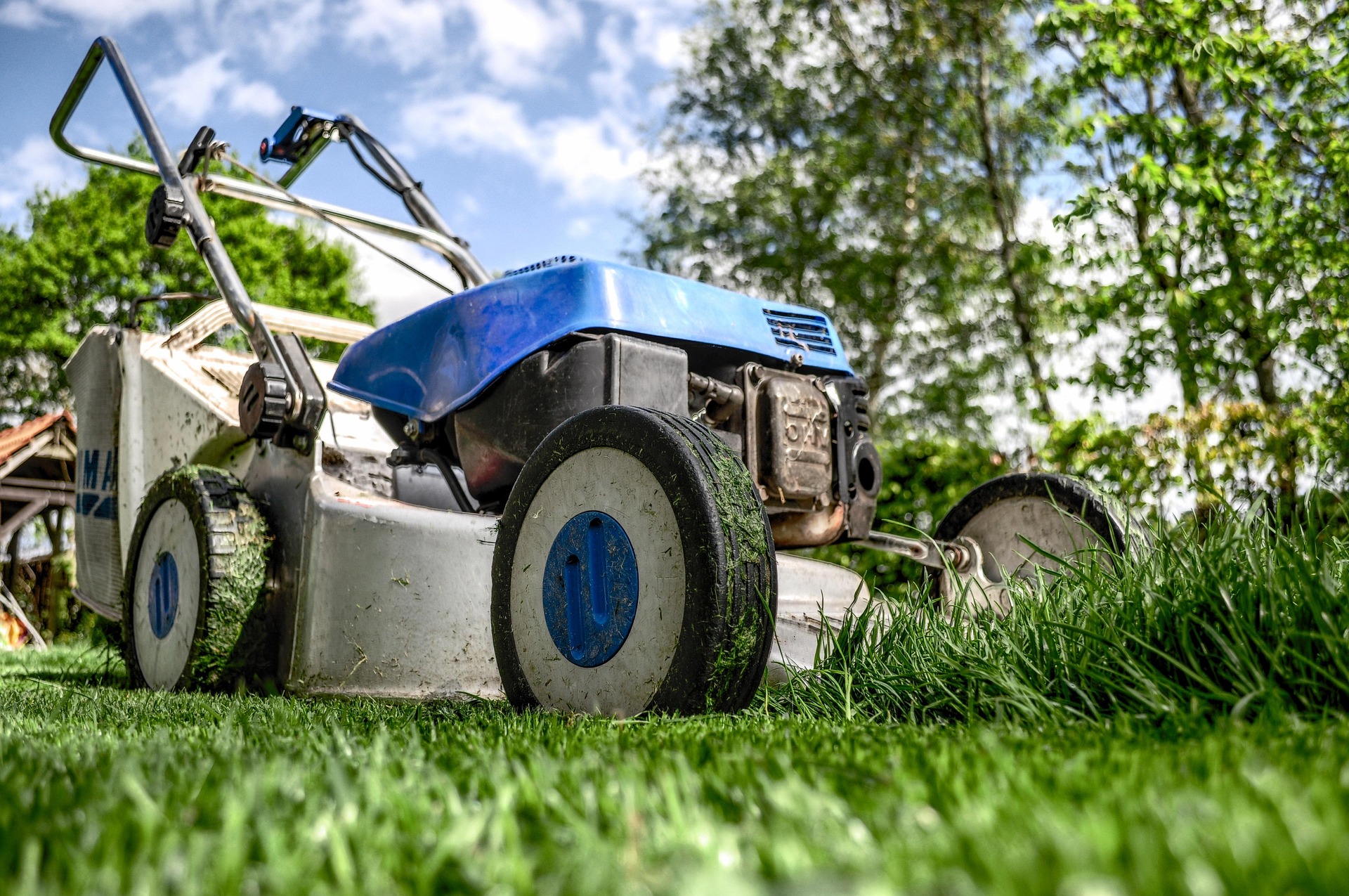 Jonnie Walker Grounds Keeping in Chase, British Columbia.