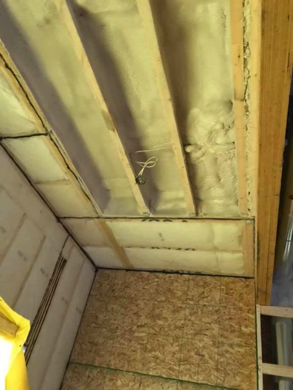 Spray Foam Insulation in Bluffton, Alberta