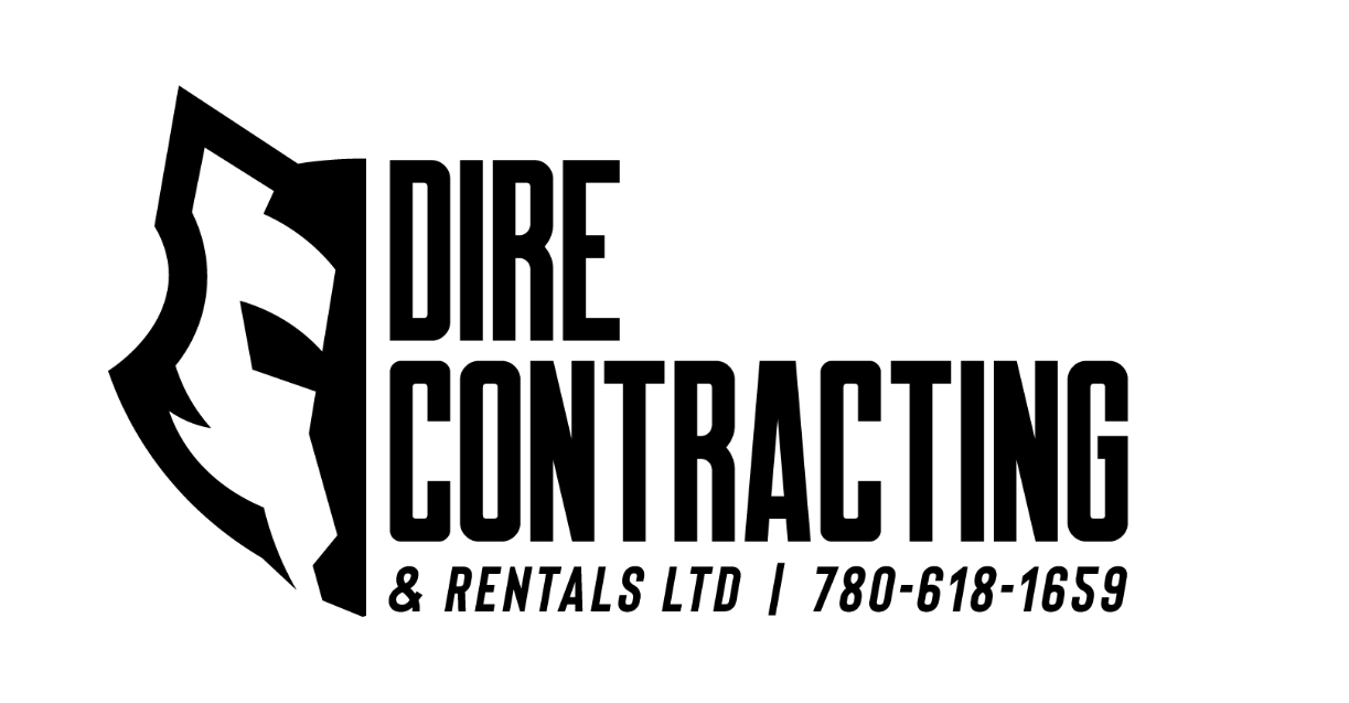Dire Contracting & Rentals Ltd. Logo - Grimshaw, Alberta