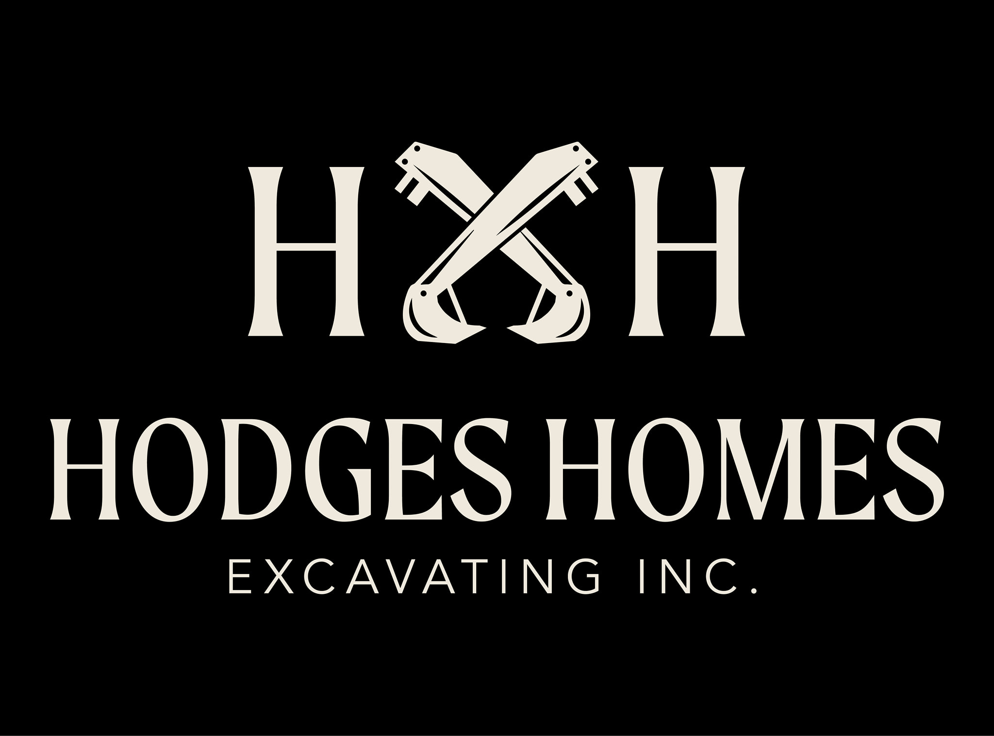 Hodges Homes Excavating Logo - Kemptville, Ontario