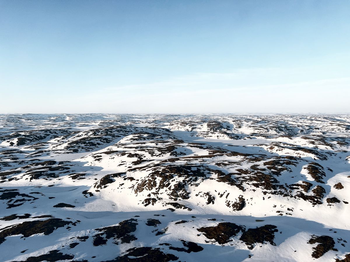 Keevik Enterprises snowmobile adventure in the Arctic