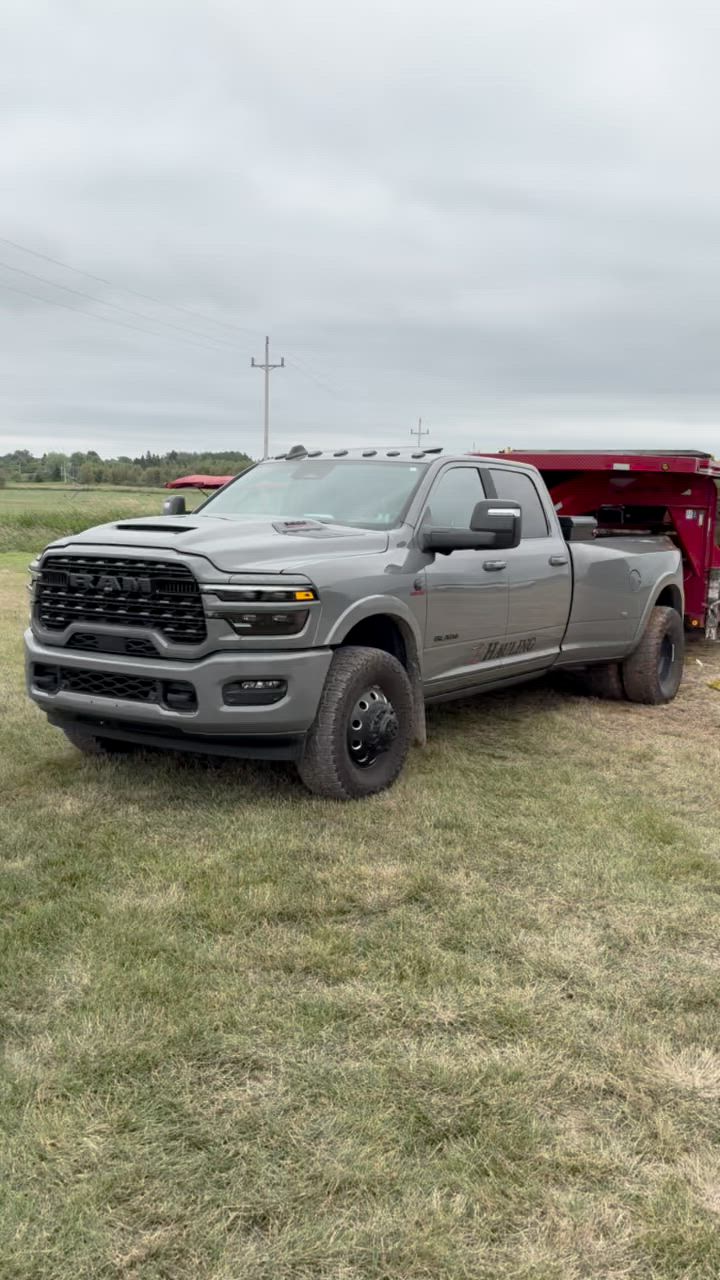 TL Hauling truck and trailer in a field