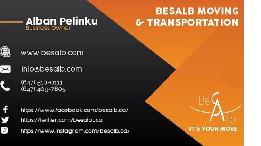 Besalb Moving | York | Movers | Moving Companies